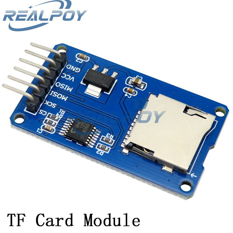 D1 Mini TF Card โมดูล Micro SD - Sd Card Module Spi บทวิจารณ์และราคา