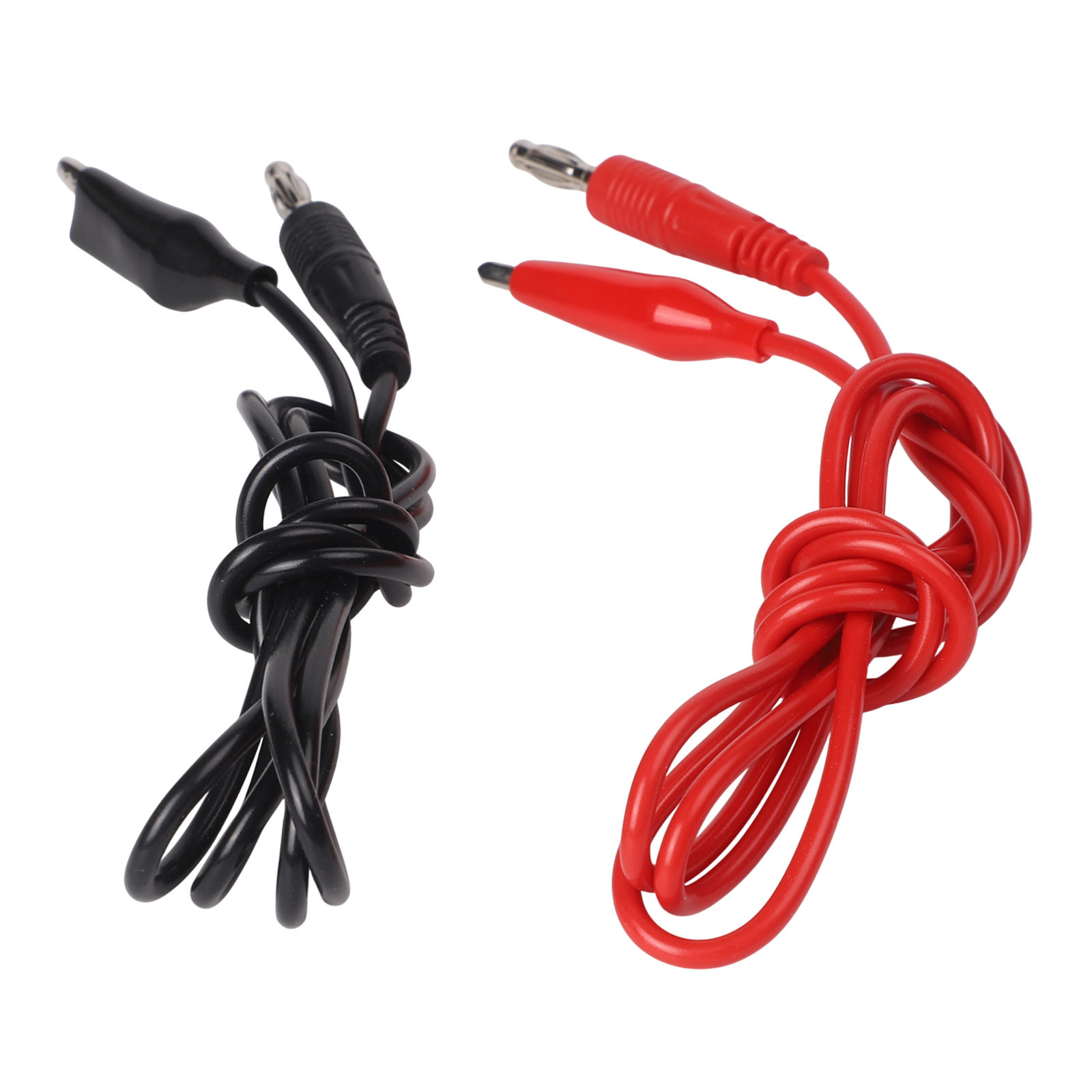 ชุดสายทดสอบสีแดงดำแบบเชื่อมต่อ - Crocodile Clip Set บทวิจารณ์และราคา