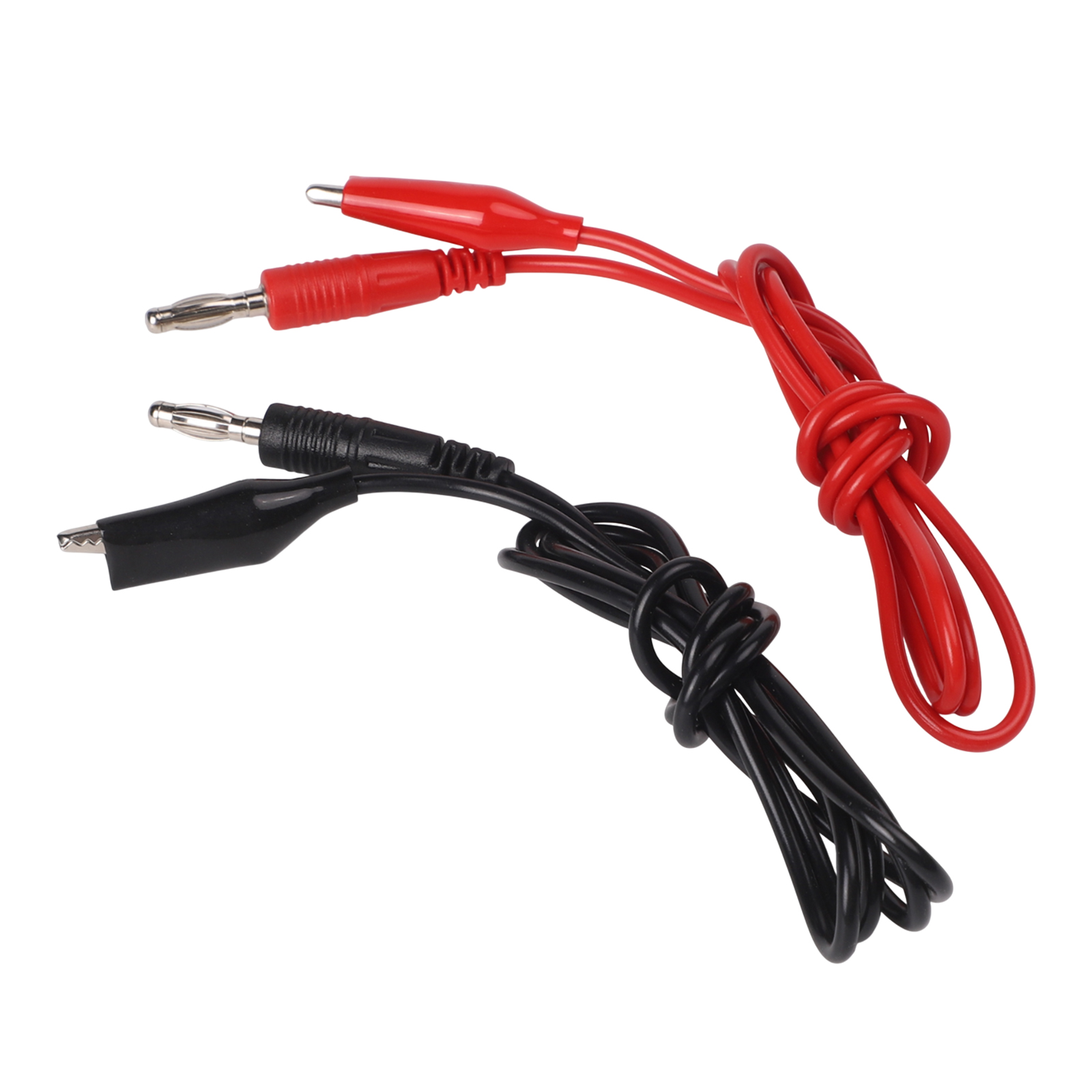 ชุดสายทดสอบสีแดงดำแบบเชื่อมต่อ - Crocodile Clip Set บทวิจารณ์และราคา