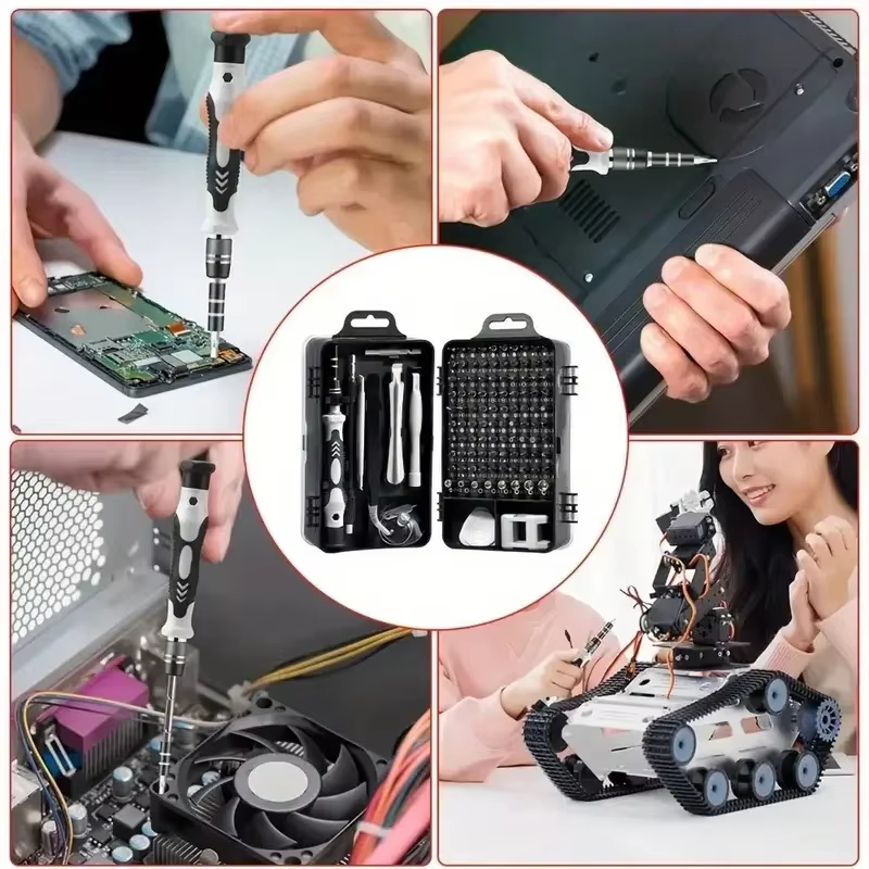 ชุดไขควงความแม่นยำสูง 115-in-1 - Diy Electronics Components Kit บทวิจารณ์และราคา