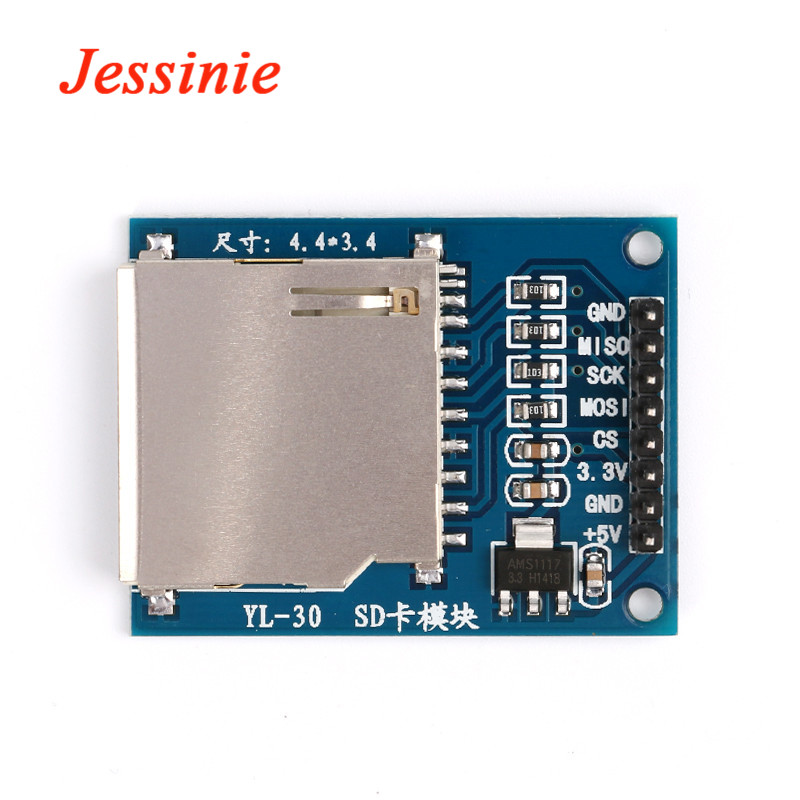 1 ชิ้น SD การ์ดโมดูลอ่านและเขี - Sd Card Module Spi บทวิจารณ์และราคา
