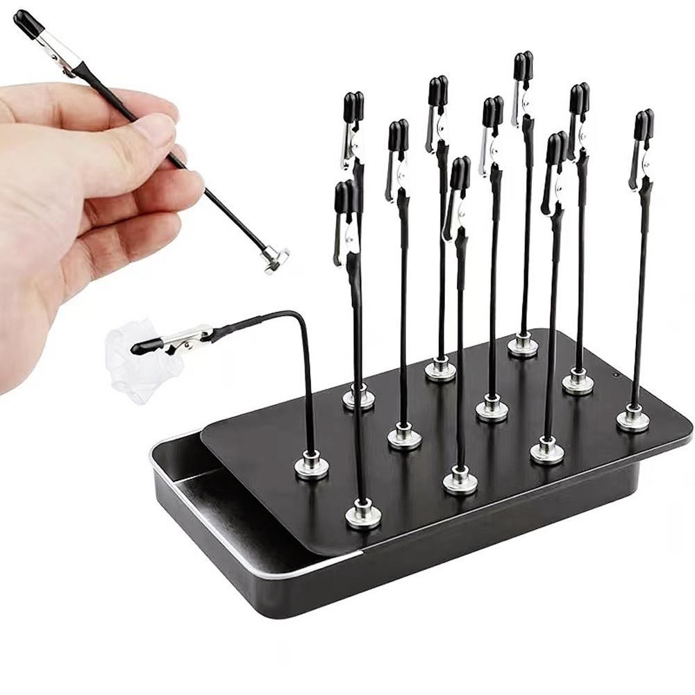 คลิปหนีบแม่เหล็กแบบจระเข้ 12/1 - Crocodile Clip Set บทวิจารณ์และราคา
